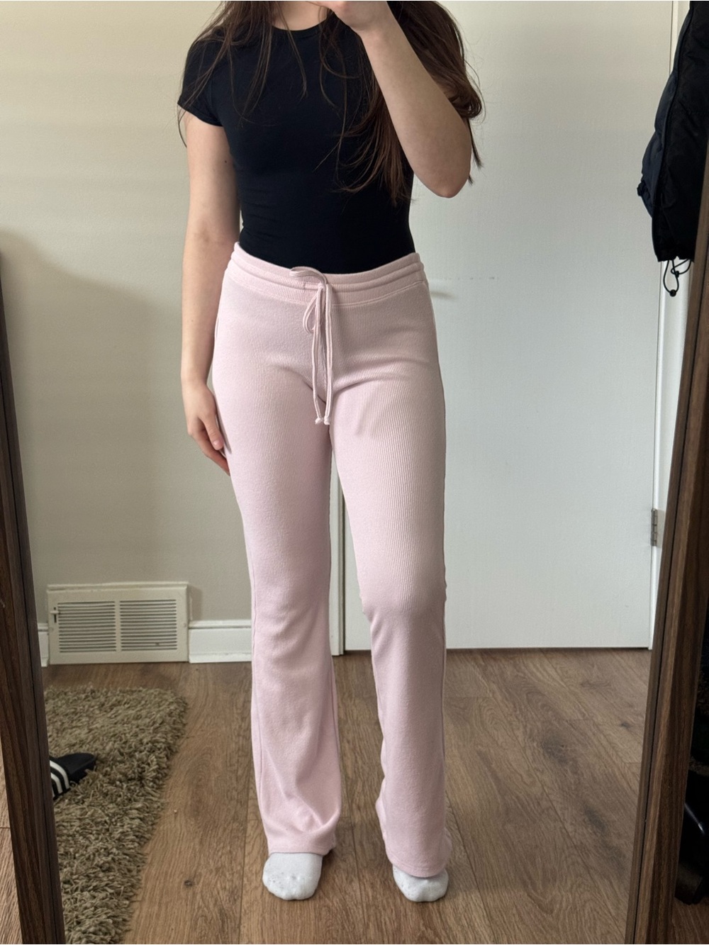 Gilly Hicks Light Pink Drawstring Joggers
